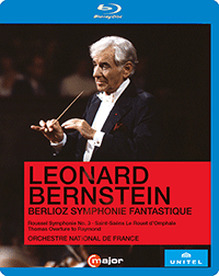 BERLIOZ, H.: Symphonie fantastique / ROUSSEL, A.: Symphony No. 3 (French National Orchestra, Bernstein) (Blu-ray, HD)