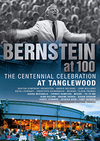 BERNSTEIN AT 100 - The Centennial Celebration at Tanglewood (Sierra, Yazbeck, Boston Symphony, A. Nelsons, J. Williams) (NTSC)