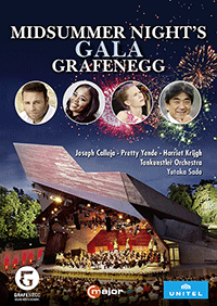 GRAFENEGG MIDSUMMER NIGHT'S GALA 2018 (Calleja, Yende, Krijgh, Tonkünstler Orchestra, Yutaka Sado) (NTSC)