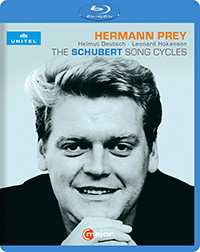 SCHUBERT, F.: Schöne Müllerin (Die) / Schwanengesang / Winterreise (Song Cycles) (Prey, Hokanson, Deutsch) (Blu-ray, HD)