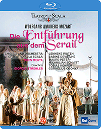 Mozart: Entführung a.d. Serail (BD) Ruiten/Devieilhe/Mehta