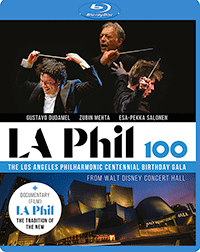 LA PHIL 100 - The Los Angeles Philharmonic Centennial Birthday Gala (Dudamel, Mehta, Salonen) (Blu-ray, HD)