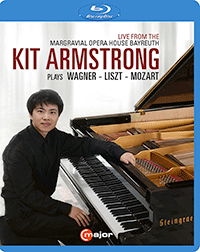 Piano Recital: Armstrong, Kit - WAGNER, R. / LISZT, F. / MOZART, W.A. (Blu-ray, HD)