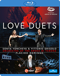 Opera Duets: Yoncheva, Sonya / Grigolo, Vittorio - GOUNOD, C.-F. / MASSENET, J. / PUCCINI, G. / VERDI, G. (Love Duets) (Blu-ray, HD)