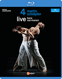 MANEN, H. van: Live / SCHLÄPFER, M.: 4 [Ballets] (Vienna State Ballet, 2020) (Blu-ray, HD)