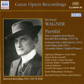 WAGNER, R.: Parsifal (Muck) (1913, 1927-1928)
