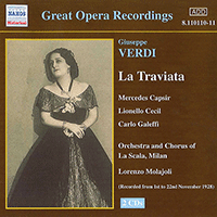 VERDI: Traviata (La) (La Scala) (1928)