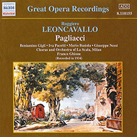 LEONCAVALLO: Pagliacci (Gigli / La Scala) (1934)
