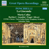 PONCHIELLI: Gioconda (La) (Callas) (1952)