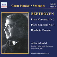 BEETHOVEN: Piano Concertos Nos. 3 and 4 (Schnabel) (1933)