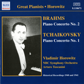 BRAHMS / TCHAIKOVSKY: Piano Concertos (Horowitz) (1940-1941)