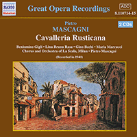 MASCAGNI: Cavalleria Rusticana (Mascagni / La Scala) (1940)