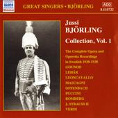 BJORLING, Jussi: Bjorling Collection, Vol. 1: Opera and Operetta Recordings (1930-1938)