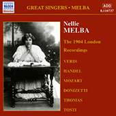 MELBA, Nellie: London Recordings (1904)