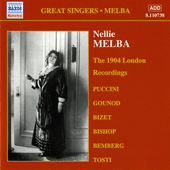 MELBA, Nellie: London Recordings (1904)