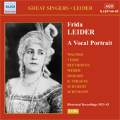 LEIDER, Frida: A Vocal Portrait (1921-1943)