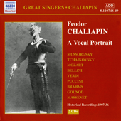 CHALIAPIN, Feodor: A Vocal Portrait (1907-1936)