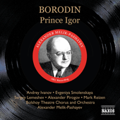 BORODIN: Prince Igor (Ivanov, Smolenskaya, Melik-Pashayev) (1951)