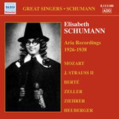 SCHUMANN, Elisabeth: Mozart and Viennese Operetta Aria Recordings (1926-1938)