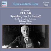 ELGAR, E.: Symphony No. 1 / Falstaff (London Symphony, Elgar) (1930-1932)