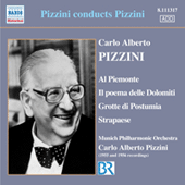 PIZZINI: Al Piemonte / Il poema delle Dolomiti / Grotte di Postumia / Strapaese (Pizzini) (1955-1956)