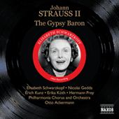 STRAUSS II, J.: Zigeunerbaron (Der) (The Gypsy Baron) (Schwarzkopf, Gedda, Ackermann) (1954)