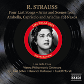 STRAUSS, R.: 4 Last Songs / Capriccio: Final Scene / Arabella (excerpts) (Della Casa) (1952-1954)