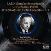 LALO, E.: Symphonie espagnole / CHAUSSON, E.: Poeme / WIENIAWSKI, H.: Violin Concerto No. 2 (Heifetz) (1951-1954)