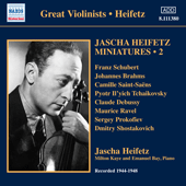 Heifetz, Jascha: Miniatures, Vol. 2 (1944-1948)