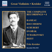 KREISLER, Fritz: Complete Recordings, Vol. 4 (1916-1919)