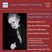 BACH, J.S.: Stokowski Transcriptions, Vol. 2 (Stokowski) (1929-1950)