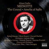 MENOTTI, G.: Consul (The) / Amelia al ballo (Engel, Sanzogno) (1950, 1954)