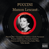 PUCCINI, G.: Manon Lescaut [Opera] (Callas, Di Stefano, La Scala, Serafin) (1957)