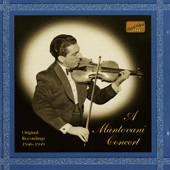 MANTOVANI ORCHESTRA: A Mantovani Concert (1946-1949)