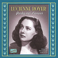 BOYER, Lucienne: Parlez-moi d'amour (1926-1933)