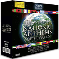 NATIONAL ANTHEMS OF THE WORLD (COMPLETE) (2019 Edition) (10-CD set)