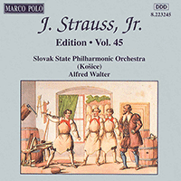 STRAUSS II, J.: Edition - Vol. 45