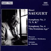 SAUGUET: Symphonies Nos. 3 and 4