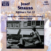 STRAUSS, Josef: Edition - Vol. 12