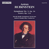 RUBINSTEIN: Symphony No. 3 / Eroica Fantasia