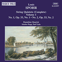 SPOHR: String Quintets Op. 33, Nos. 1 and 2