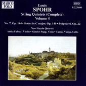 SPOHR: String Quintet No. 7 / String Sextet Op. 140 / Potpourri