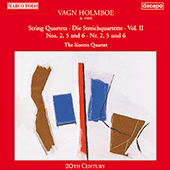 HOLMBOE, V.: String Quartets Nos. 2, 5, and 6