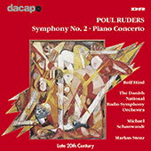 RUDERS: Symphony No. 2 / Piano Concerto