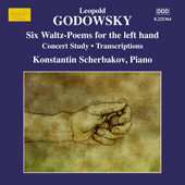 GODOWSKY, L.: Piano Music, Vol. 12 (Scherbakov) - 6 Waltz Poems for the Left Hand Alone / Transcriptions