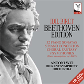 BEETHOVEN, L. van: Piano Sonatas / Piano Concertos / Symphonies (arr. F. Liszt for piano) (Biret Beethoven Edition) (19-CD and 1 DVD Box Set)