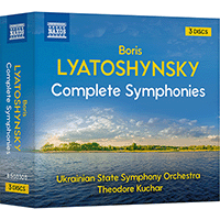 LYATOSHYNSKY, B.M.: Symphonies (Complete) (Ukrainian State Symphony, Kuchar) (3-CD Box Set)