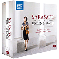 SARASATE, P. de: Violin and Piano Music (Complete) (Tianwa Yang, Hadulla) (4-CD Box Set)