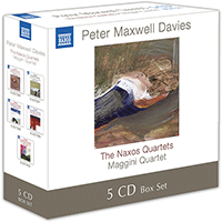 MAXWELL DAVIES, P.: Naxos Quartets Nos. 1-10 (Maggini Quartet) (5 CD Box Set)