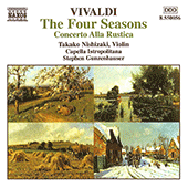 VIVALDI, A.: Four Seasons (The) / Concerto alla Rustica (Takako Nishizaki, Capella Istropolitana, Gunzenhauser)